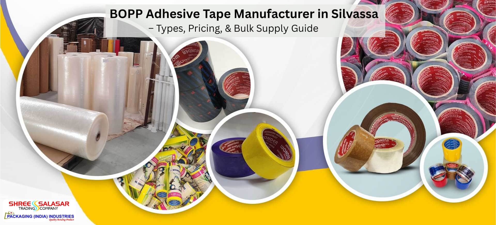 Brown BOPP Packaging Tape - Manufacturer in Silvassa